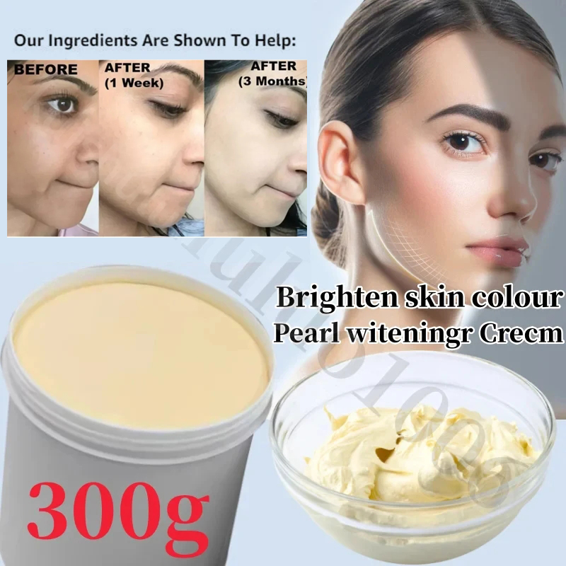 Luxury Skincare Brands - サイド効果のない美白クリーム,ボディケア,フェイシャルネック,ハンド,フィート,ダークブラック,明るく,強くて効果的,300g