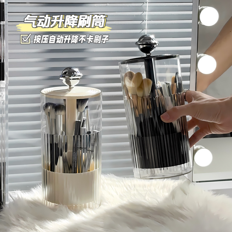 自動昇降式メイクブラシホルダー、防塵仕様のコスメ収納ケース、 - Luxury Skincare And Makeup Brands のレビューと価格