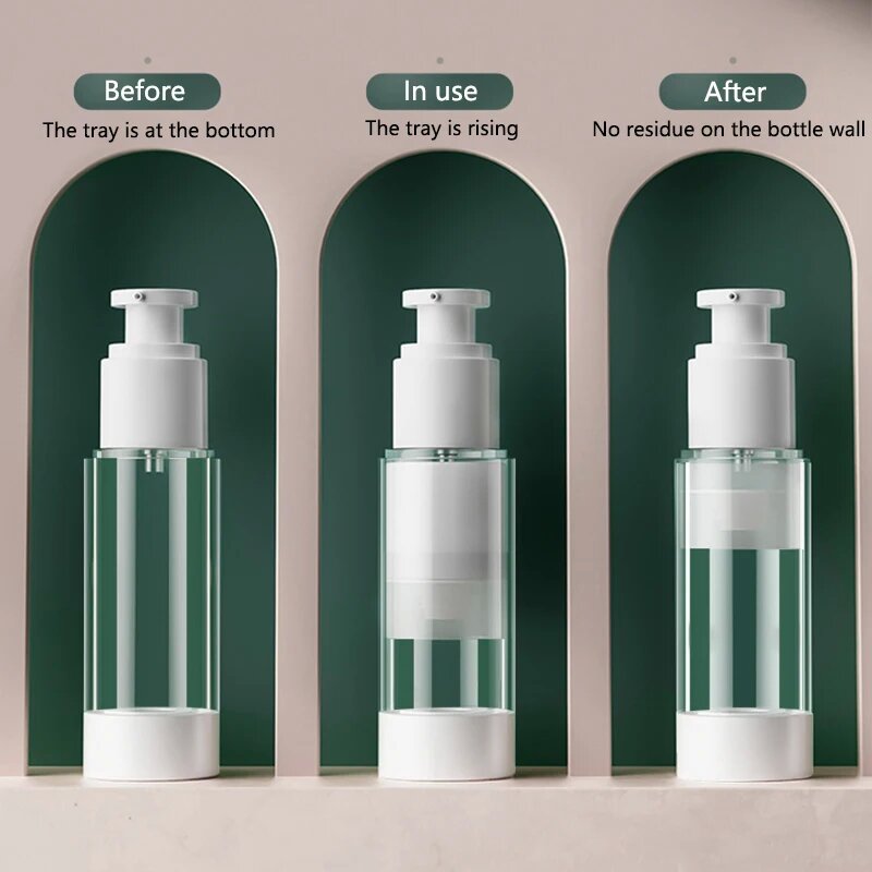 15/30/50/80/100 ミリリットル真空サブボトル旅 - Luxury Skincare Packaging のレビューと価格