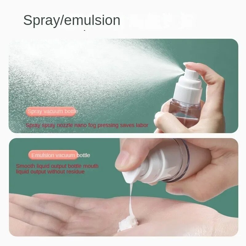 15/30/50/80/100 ミリリットル真空サブボトル旅 - Luxury Skincare Packaging のレビューと価格
