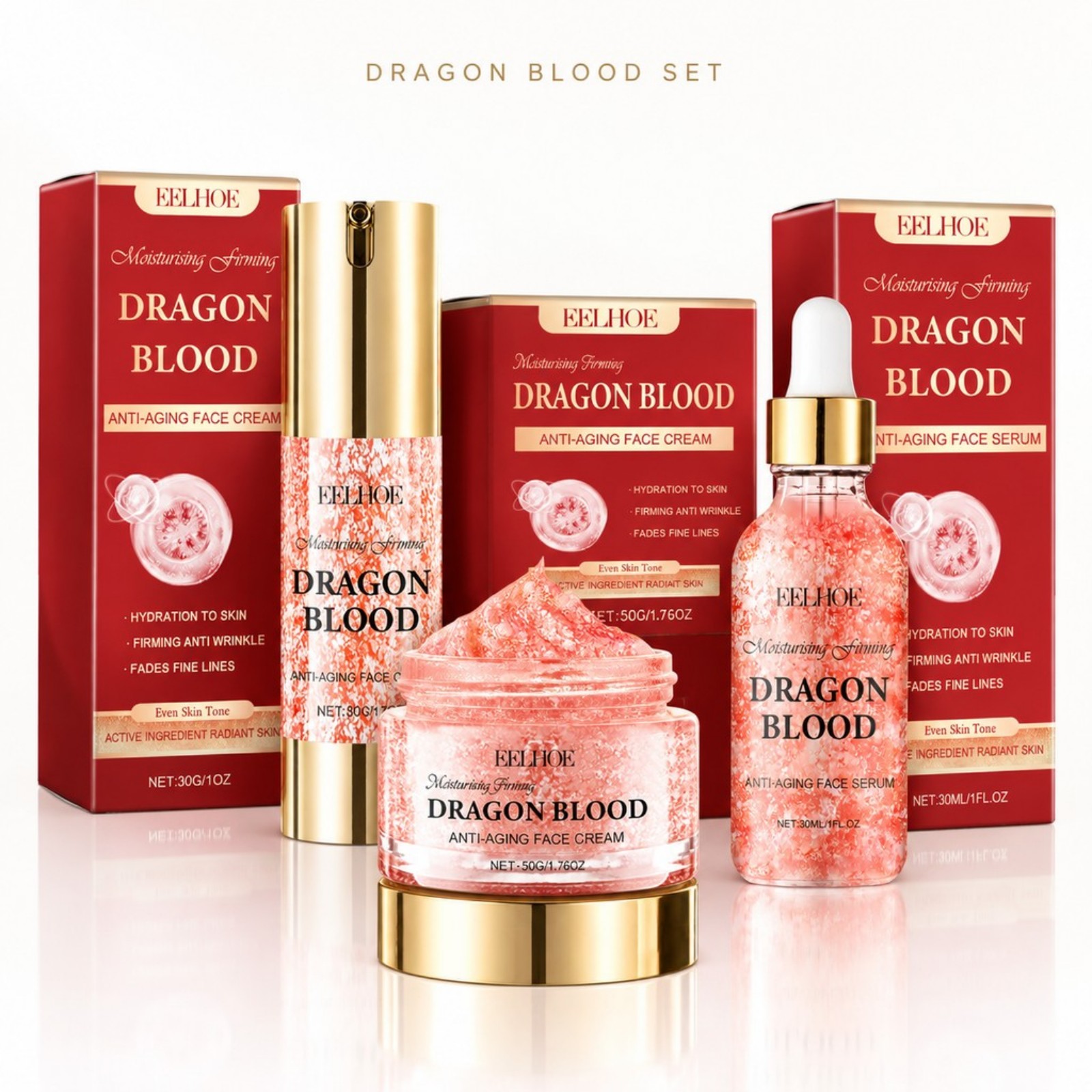 ドラゴンブラッド フェイスケアセット：美白、肌の引き締め、シ - Luxury Skincare Brands のレビューと価格