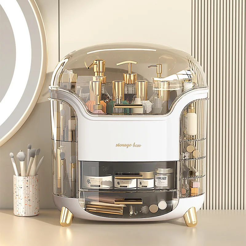 手頃な価格で手に入る、高級感のあるデスクトップ用化粧品収納ボ - Luxury Skincare Tools のレビューと価格