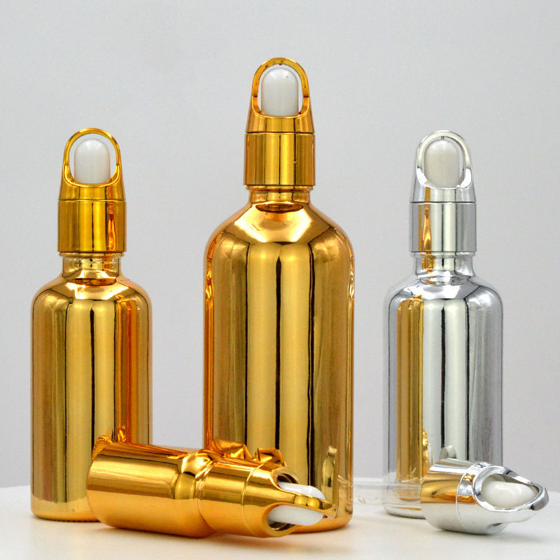 5ml〜100mlの純粋な目の滴,金メッキのガラス,スーパー - Luxury Skincare Packaging のレビューと価格