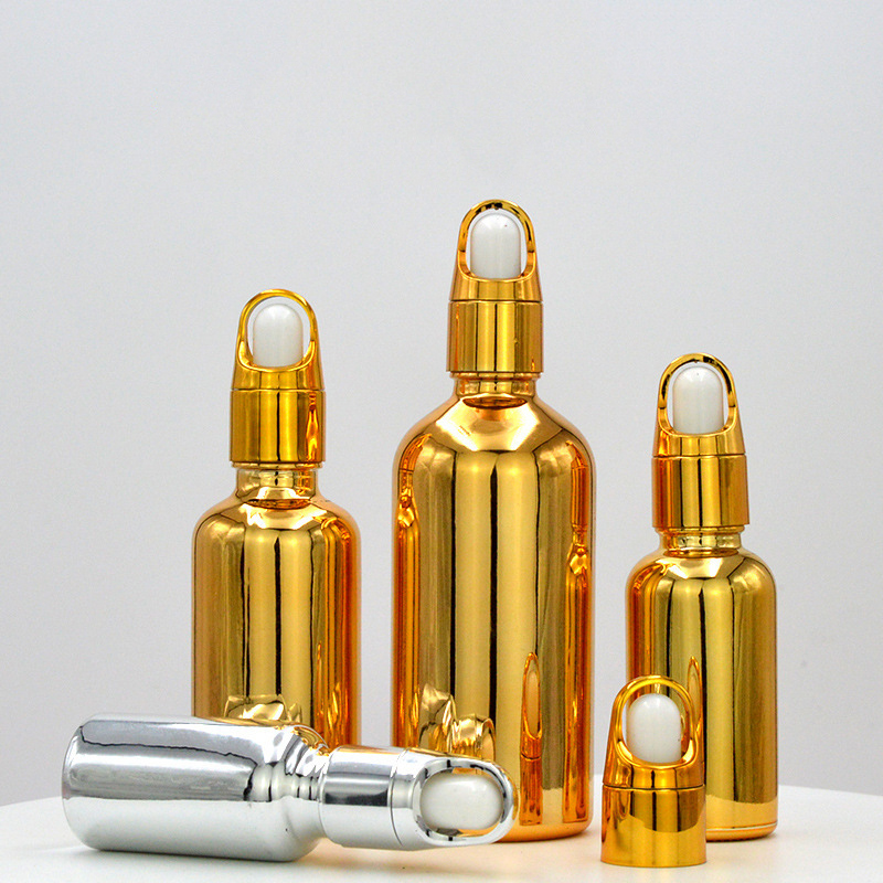 5ml〜100mlの純粋な目の滴,金メッキのガラス,スーパー - Luxury Skincare Packaging のレビューと価格