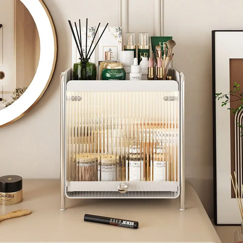 化粧品収納ボックス、高級感のあるメイクアップオーガナイザー、 - Luxury Skincare Tools のレビューと価格